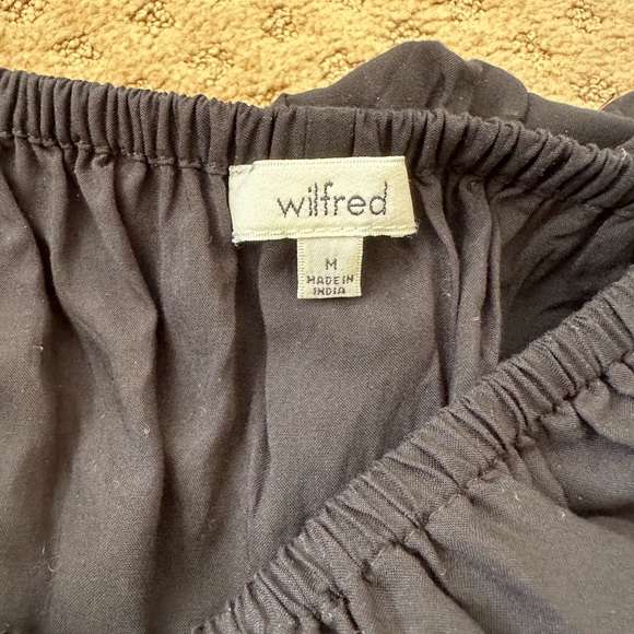 Wilfred off the shoulder black top - Picture 2 of 3